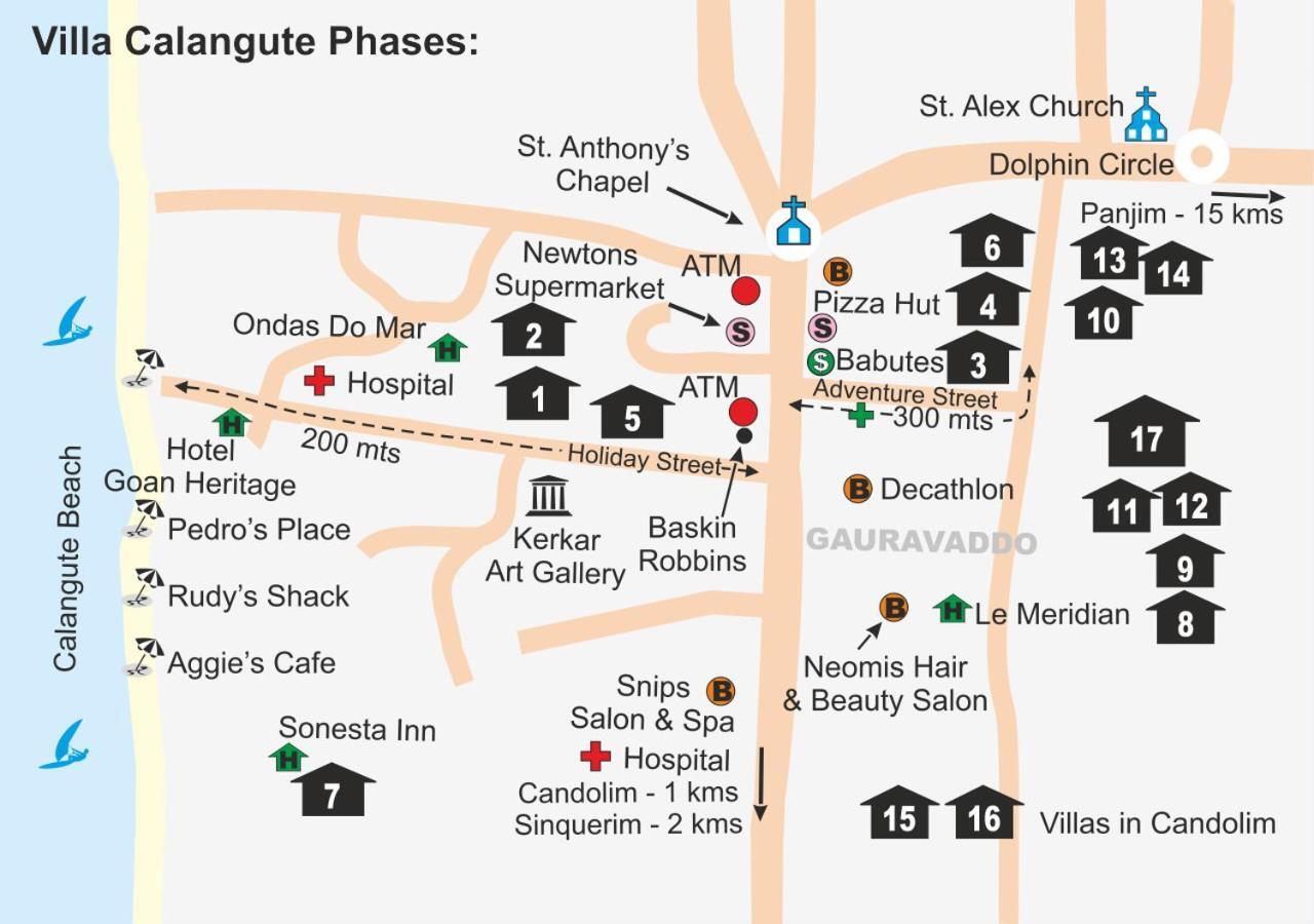 Villa Calangute Phase 4 Экстерьер фото